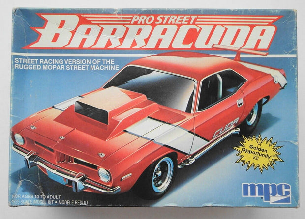 Vintage MPC Pro Street Barracuda 1/25th #1-0732