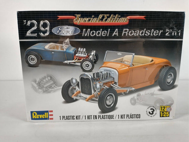 '29 Ford Model a Roadster 2 in 1 -1/25 scale