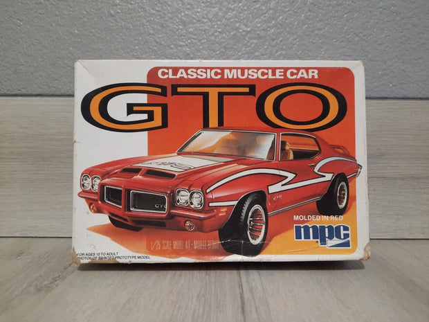 Vintage MPC GTO Classic Muscle Car 1/25 model kit