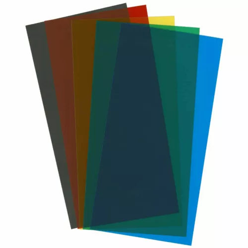 Assortment Transparent Sheets Set, 6X12X.010, 5 pc
