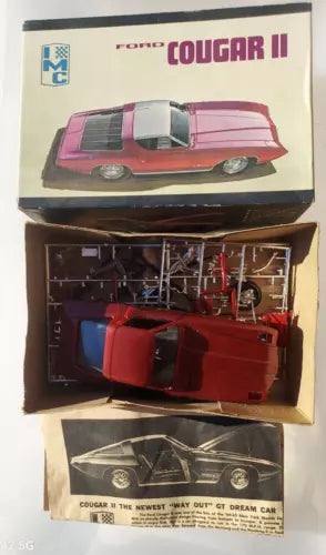 IMC FORD COUGAR II CAR MODEL VINTAGE