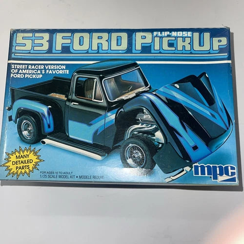 '53 Ford Pickup Flip Nose Model 1/25 Front F100 Street