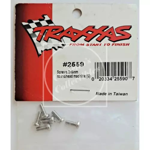 Screws, 3x8mm Round head