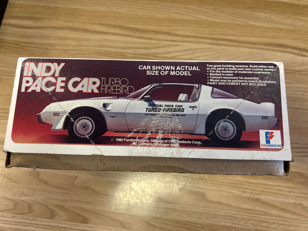 Indy Pace Car Turbo Firebird- 1/25th Scale