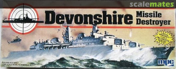 1/600 Devonshire Missile Destroyer