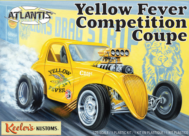 Keeler's Kustoms Yellow Fever Competition Coupe -1/25 scale