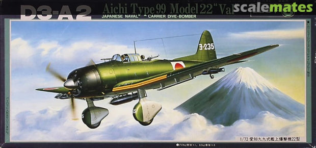 1/72 D3-A2 Aichi Type 99 Model 22 "Val" Japanese Naval Carrier Dive-Bomber