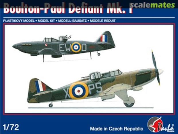 Boulton-Paul Defiant Mk.I- 1/72 scale