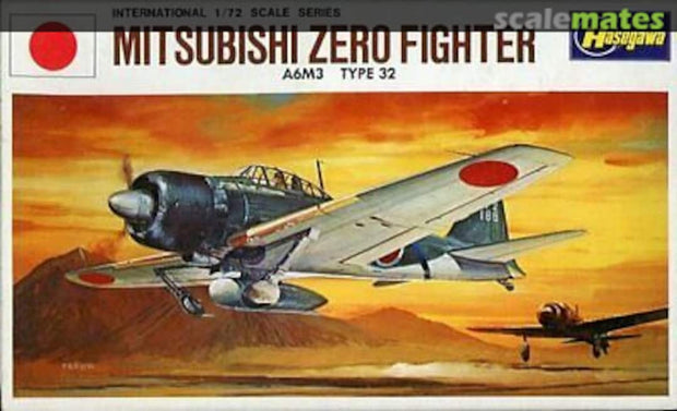 Mitsubishi Zero Fighter A6M3 Type 32 - 1/72 scale