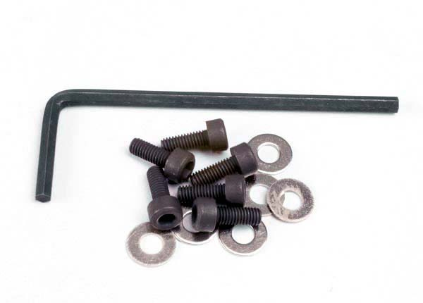 3x8 Hex Cap Screws (6) W/Washers and Wrench