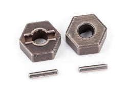 Wheel Hub Hex (steel 2), Stub Axle Pins (2)