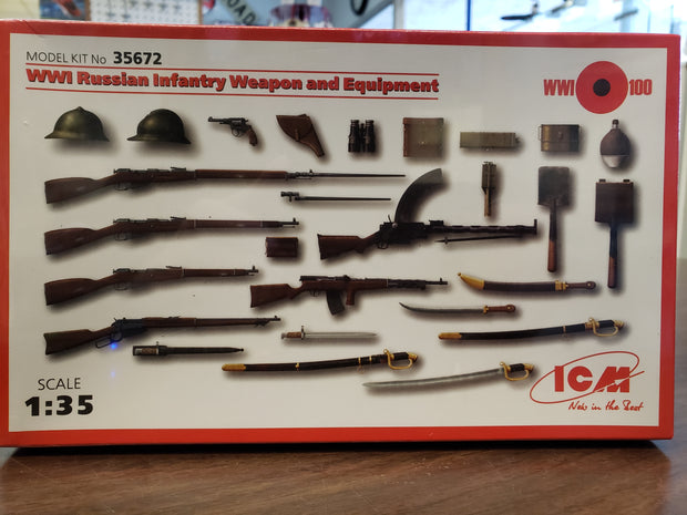 WW1 Russian Infatnry Weapons and Equipment