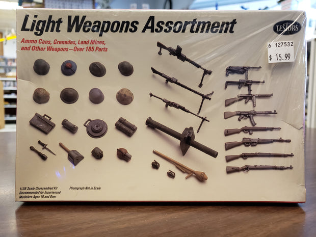 Testors Light Weapons Asst.  1/35 889