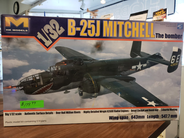 Models B-25J Mitchell Bomber