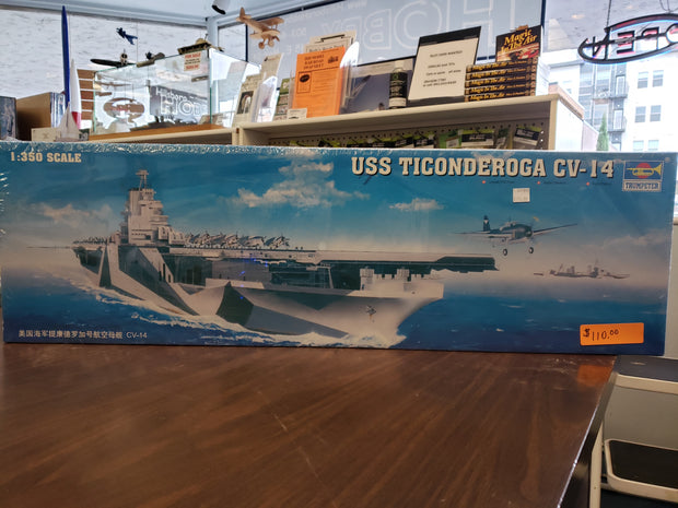 USS Ticonderoga CV-14 1/350