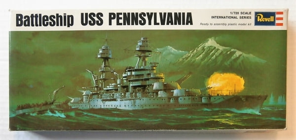 Battleship USS Pennsylvania - 1/720 scale