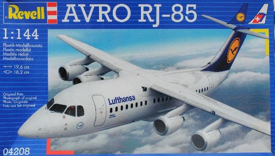 Avro RJ-85 - 1/144 scale