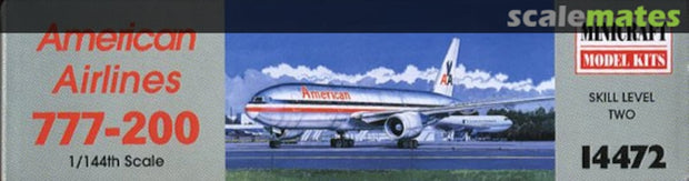 American Airlines 777-200- 1/144 scale