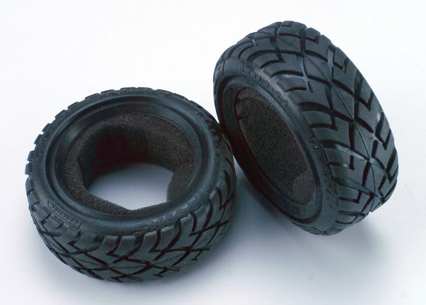 Tires, Anaconda® 2.2' (wide, front) (2)/foam inserts (Bandit) (soft compound)