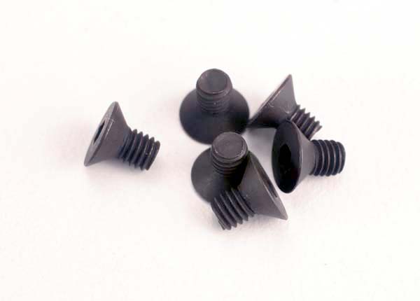 Screws, 3x5mm countersunk machine (6) (hex drive)