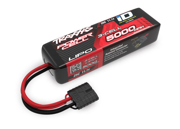 11.1V (3S) 5000Mah LIPO Battery Traxxas ID