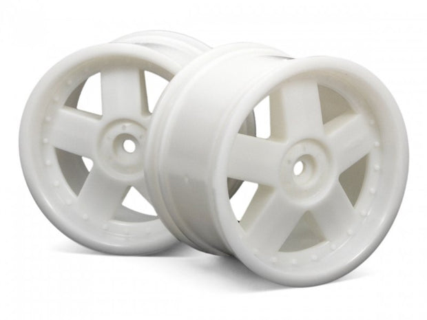 HPI GT5 Wheels White