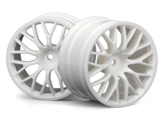 Mesh Wheel 57x35mm (2.2in) WHITE