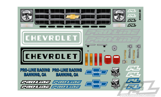 Chevorlet K10 Truck 12.3" WB Crawler Body