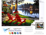 Adirondack Evening Paint by Numbers Kit