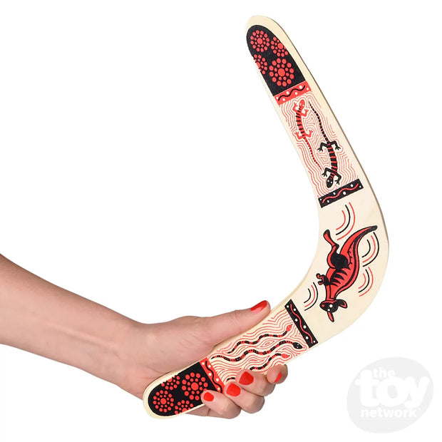 14.5" Wooden Boomerang