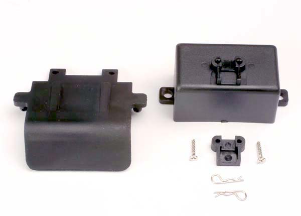 Bumper (rear)/ battery box/ body clips (2), EZ-Start® mount, 3x10CST (2)