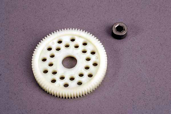 Spur gear (81-tooth) (48-pitch) w/bushing