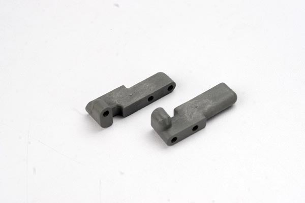 Servo mounts, steering/shift (F&R)(grey)