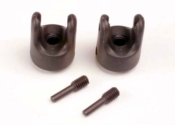 Differential output yokes (heavy duty) (2)/ set screw yoke pins, M4/10 (2)