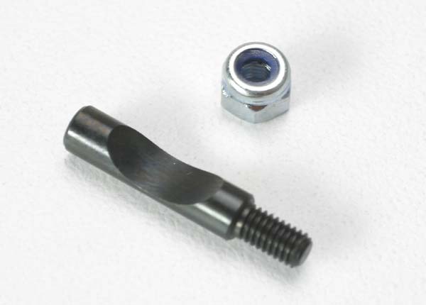 Bolt, carburetor pinch/ 3mm locknut (TRX® 2.5, 2.5R)