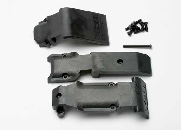 Skid plate set, front