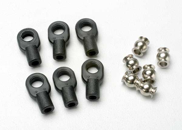 Rod ends, small, with hollow balls (6) (for Revo® steering linkage)