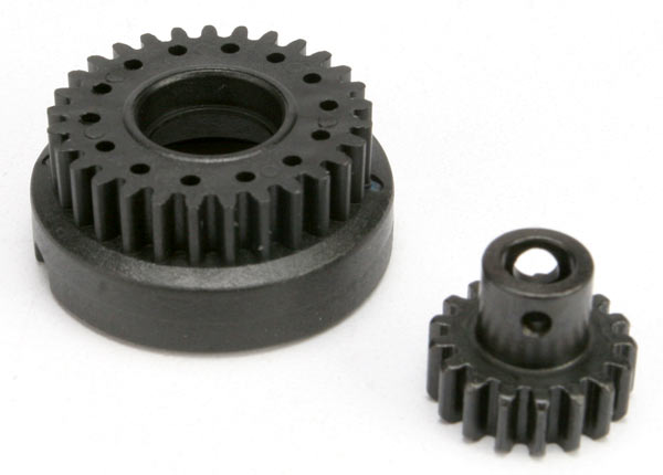 Gear set, two-speed (2nd speed gear, 29T/ input gear, 17T steel)