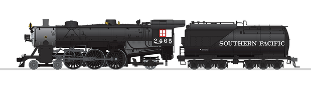 Broadway Limited Imports Light Pacific SP #2465