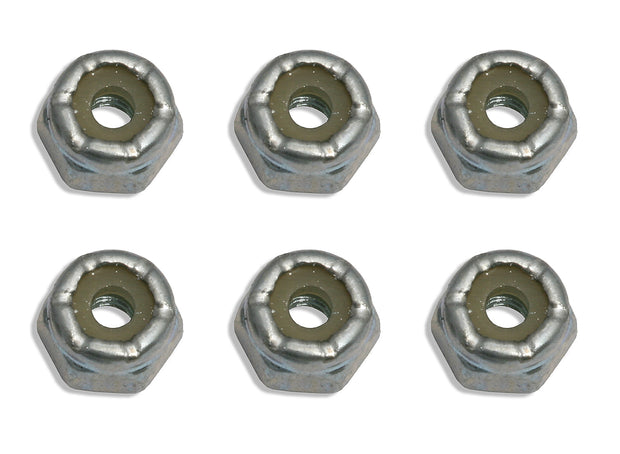Front Wheel Locknuts 4-40 For Steel Axles Only