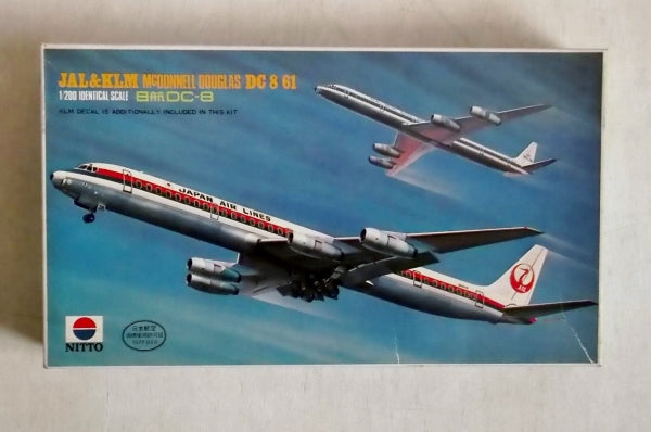 1/200 (identical) scale- JAL & KLM (McDonnell Douglas) DC 8 61