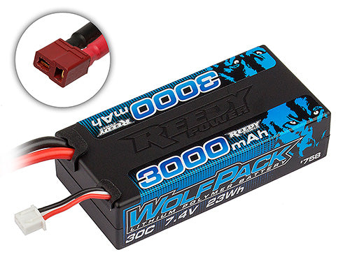 Reedy Short Pack 2S 3000Mah LIPO Battery
