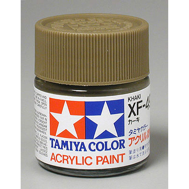 Tamiya Acrylic Paint 1/3oz. XF-49- Khaki