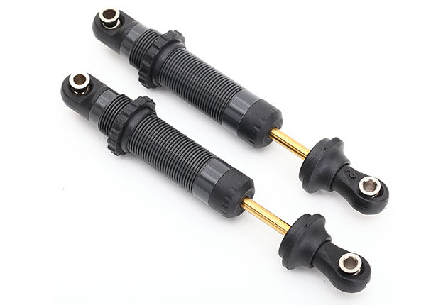 Shocks, GTS hard-anodized, PTFE-coated aluminum bodies with TiN shafts (assembled with spring retainers) (2)