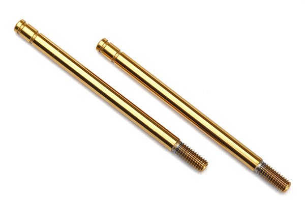 Shock shaft, 3x47mm (GTS) (titanium nitride-coated) (2)