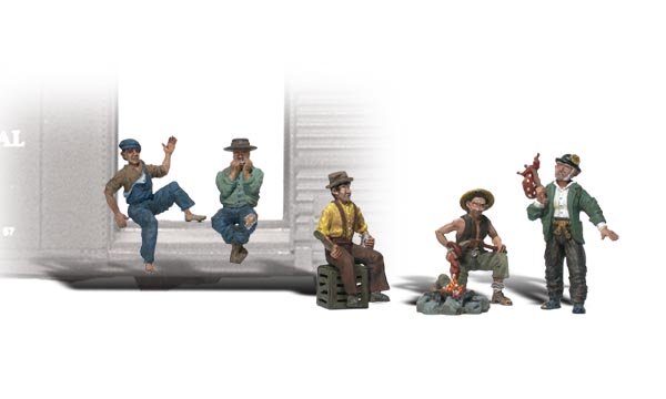 N Scale Hobos