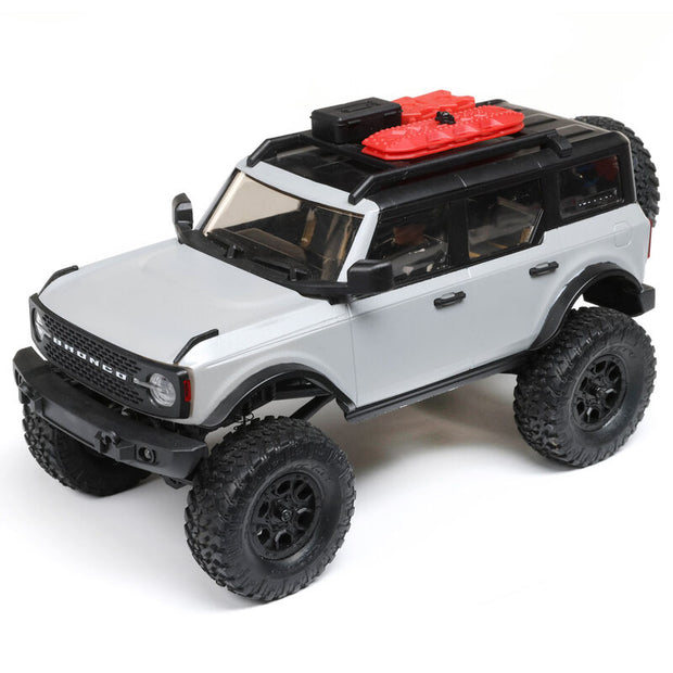 SCX24 2021 Ford Bronco 4WD Truck Brushed RTR, Grey