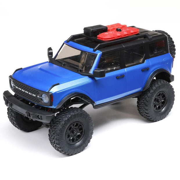 1/24 scale- SCX24 2021 Ford Bronco 4WD Truck Brushed RTR, Blue