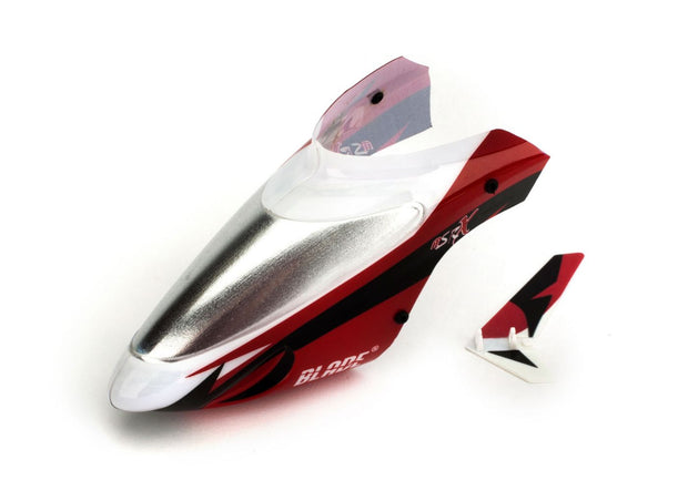Complete Red Canopy with Vertical Fin: MSR/X