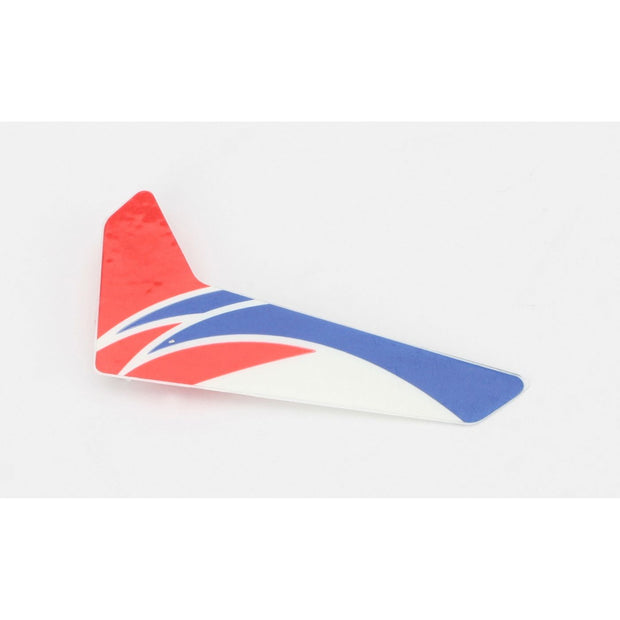 Red Vertical Fin with Decal: mCP X